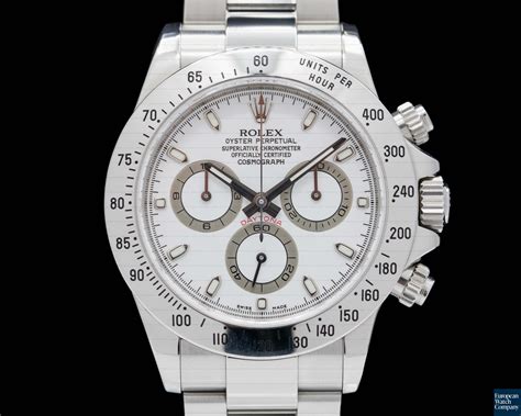 rolex daytona 2005 model|rolex daytona 116520 white.